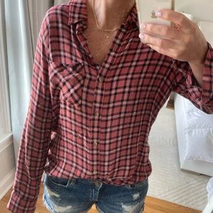 Super light weight button down